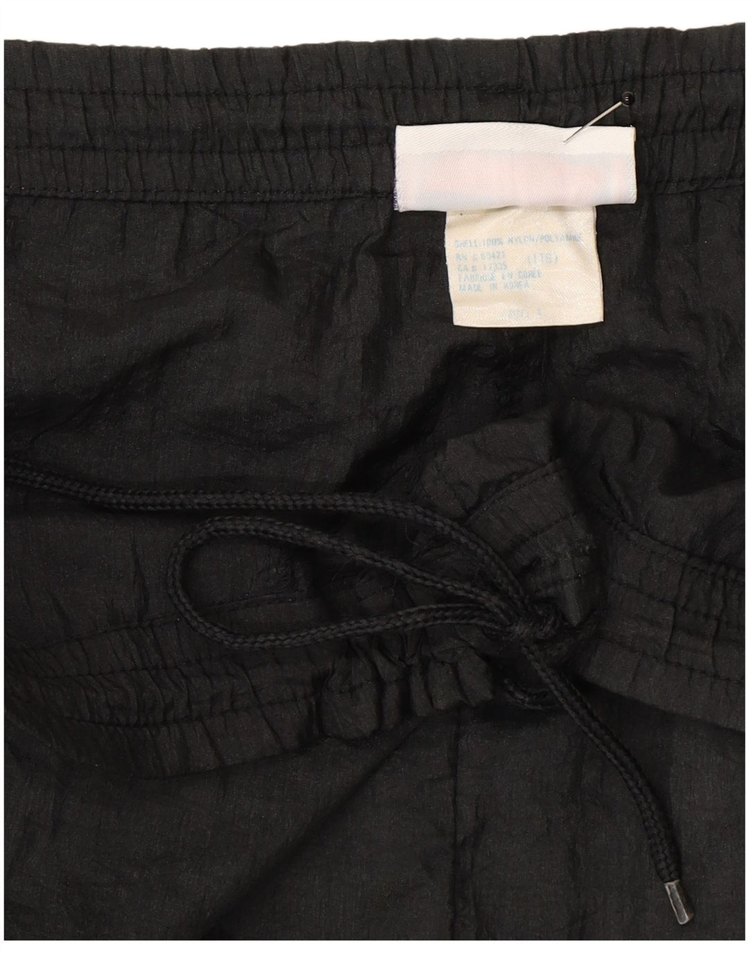 Pantaloni de trening pentru bărbați Reebok Pantaloni de jogging mari, negru, nailon