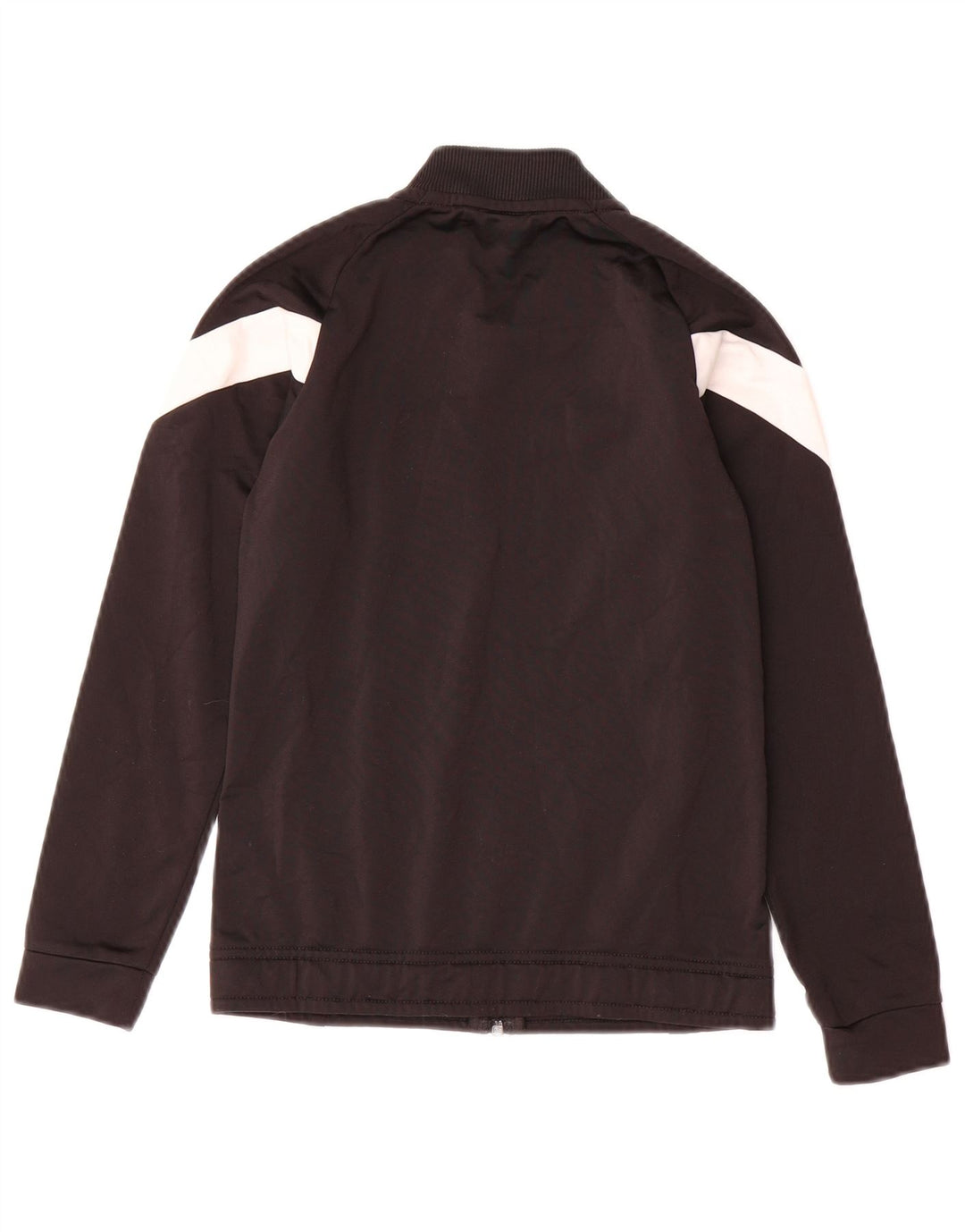 Jachetă de trening PUMA pentru băieți, 9-10 ani, poliester negru color bloc