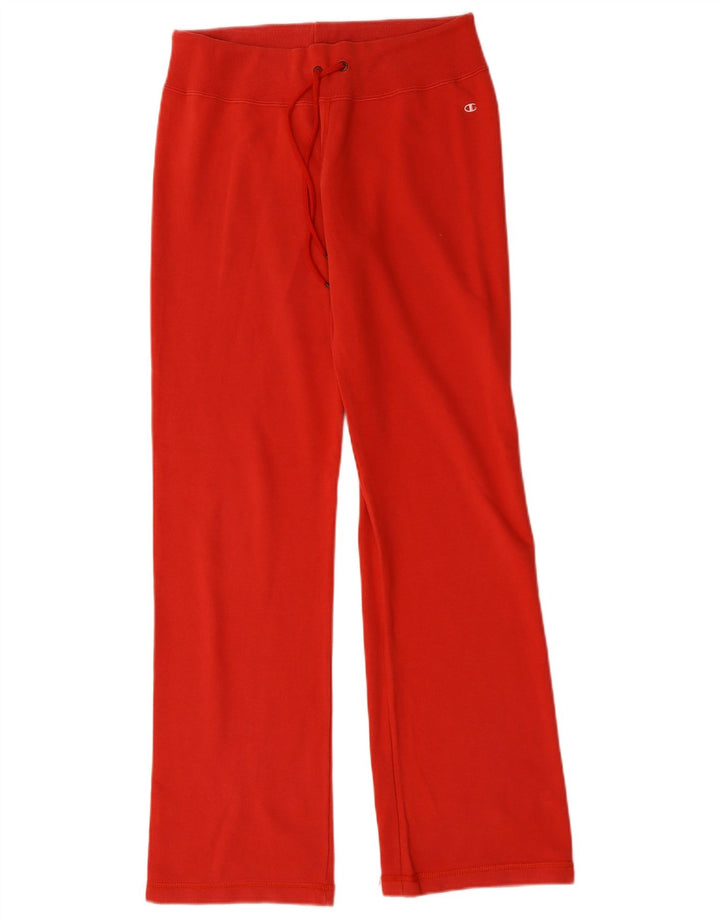 Pantaloni de trening Champion pentru femei UK 14, bumbac roșu mediu