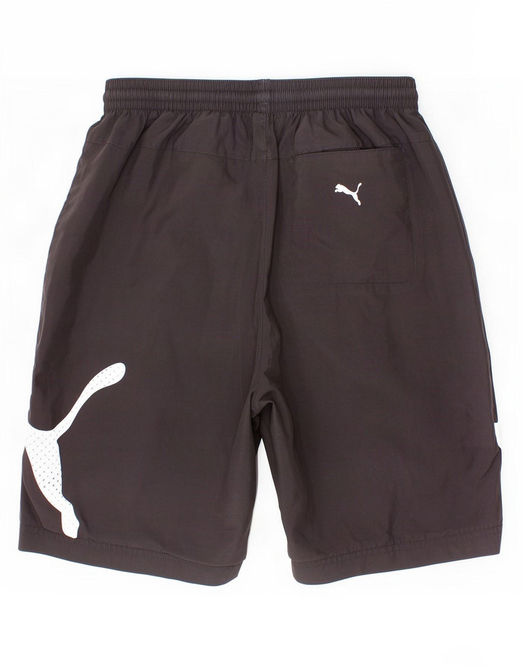 Pantaloni scurți sport grafic Puma pentru băieți 13-14 ani, negru