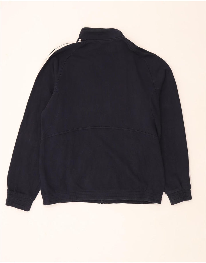 Jachetă de trening pentru bărbați Adidas XL, bumbac bleumarin