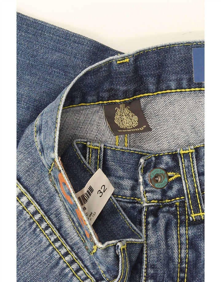 Blugi Dondup pentru bărbați standard drepti W32 L28 bleumarin