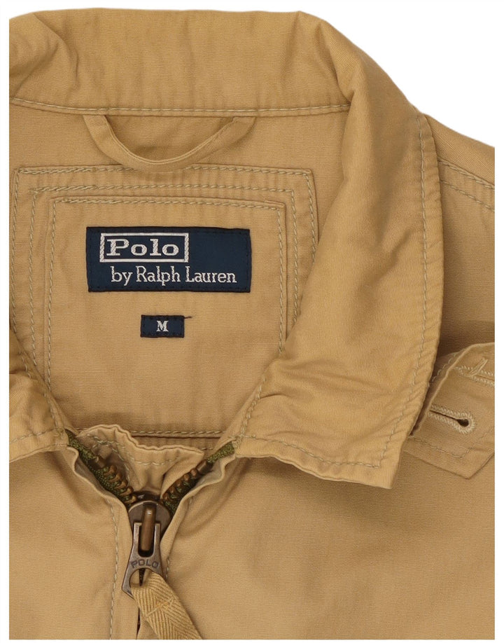 Jachetă Bomber Polo Ralph Lauren pentru bărbați UK 38, bumbac mediu bej