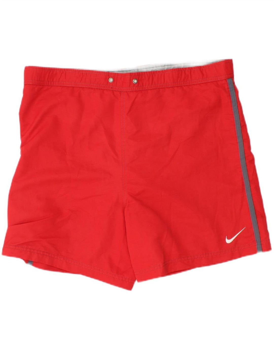 NIKE Mens Cor72z Graphic Swimming Shorts Large  Red