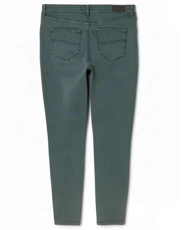 Fat Face Blugi skinny pentru femei UK 12 Medium W30 L27 Bumbac verde