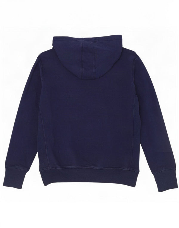 Pulover cu glugă cu grafic pentru femei Elle Sport UK 14 mare bumbac bleumarin