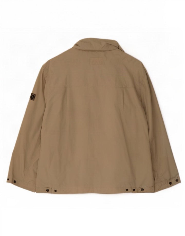 Jack Wolfskin Jachetă Bomber pentru bărbați, cu ajustare normală, UK 44/46 XL, poliester bej