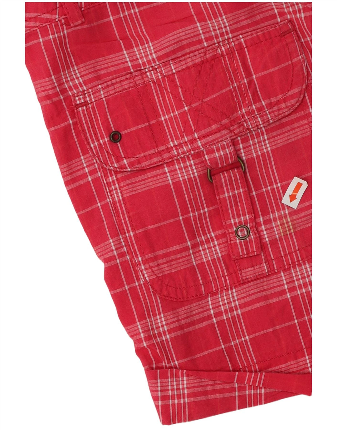 Pantaloni caldi pentru femei CHAMPION Mici W32 Red Check