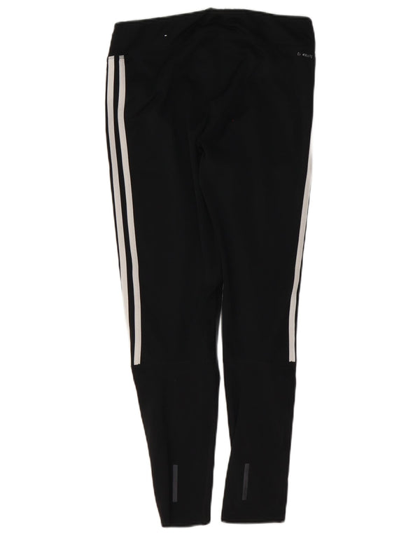Leggings crop pentru femei Adidas UK 12/14 Medium Black Poliester Sports