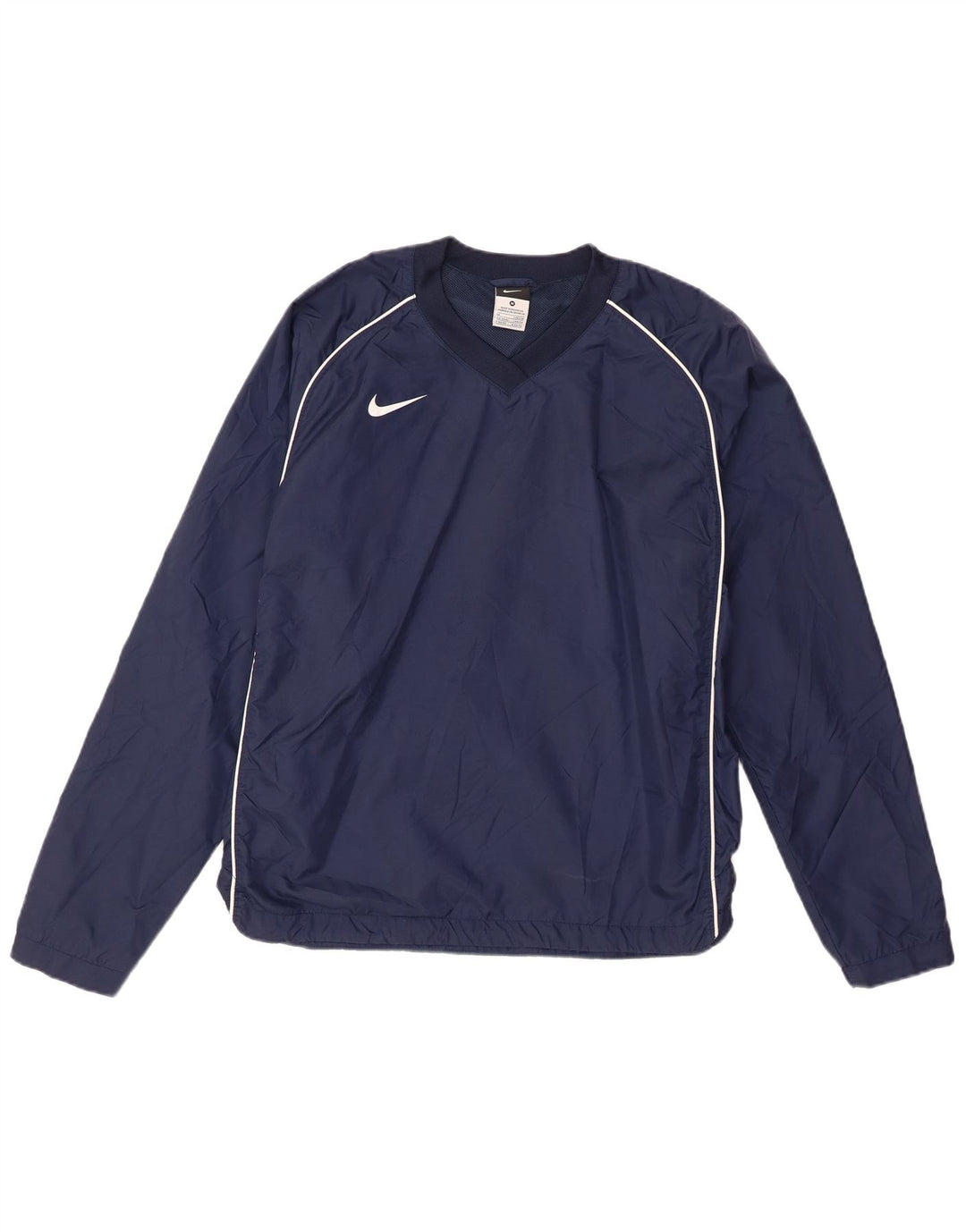 Trening pentru bărbați Nike Pullover Top Marea Britanie 39/41 Mediu Nailon bleumarin