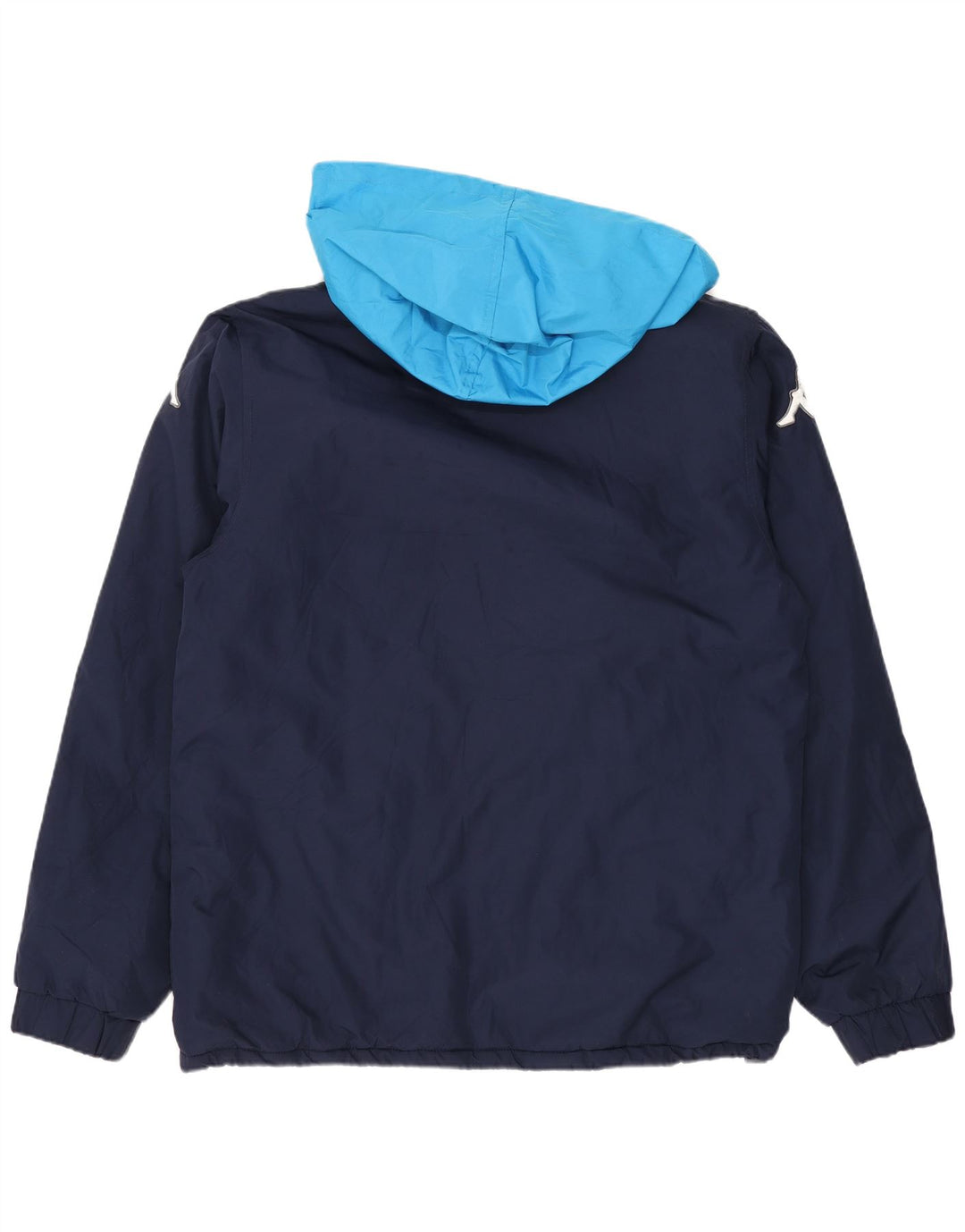 Jachetă Windbreaker pentru bărbați cu grafică Kappa UK 38 Medium Bleumarin