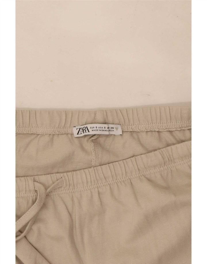 Fusta Maxi Femei Zara Mica W26 Bej Bumbac