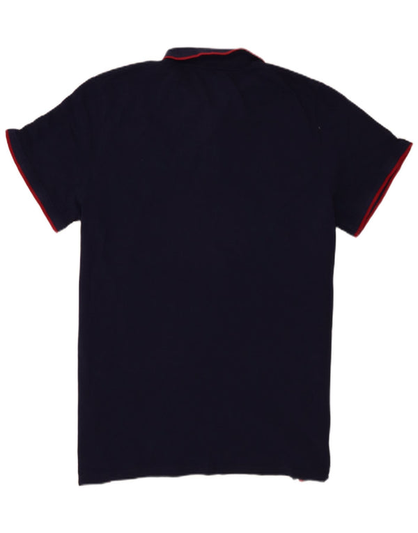 Tricou polo pentru bărbați Mountain Warehouse 2XL, bumbac bleumarin