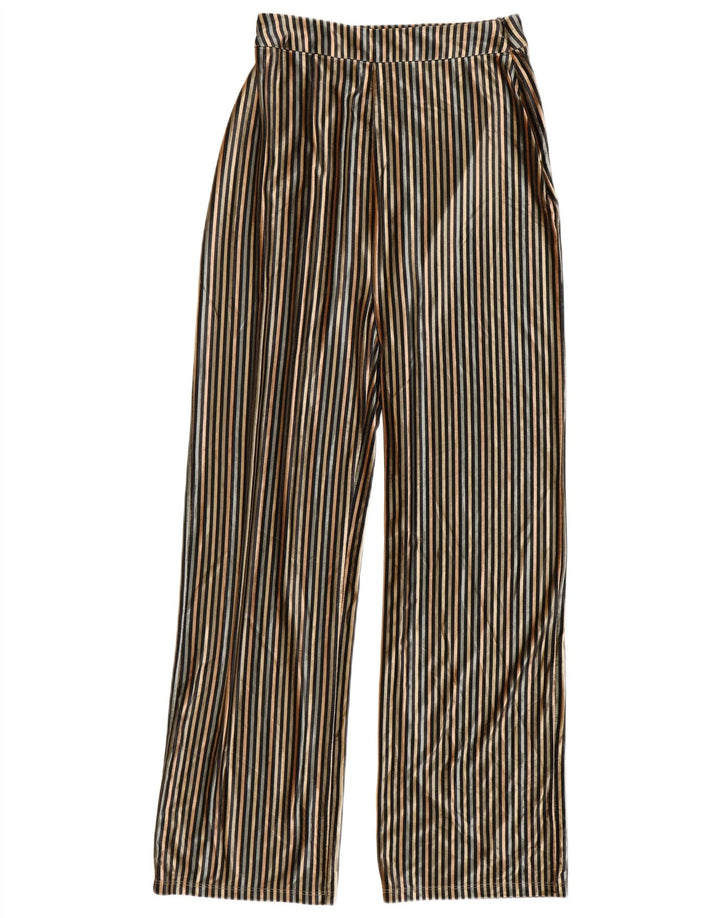 Pantaloni Zara Femei cu talie înaltă Mediu L28 L32, cu dungi multicolore