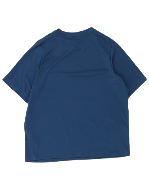 Tricou grafic Nike Dri Fit pentru băieți Top 13-14 ani XL Bleumarin Poliester