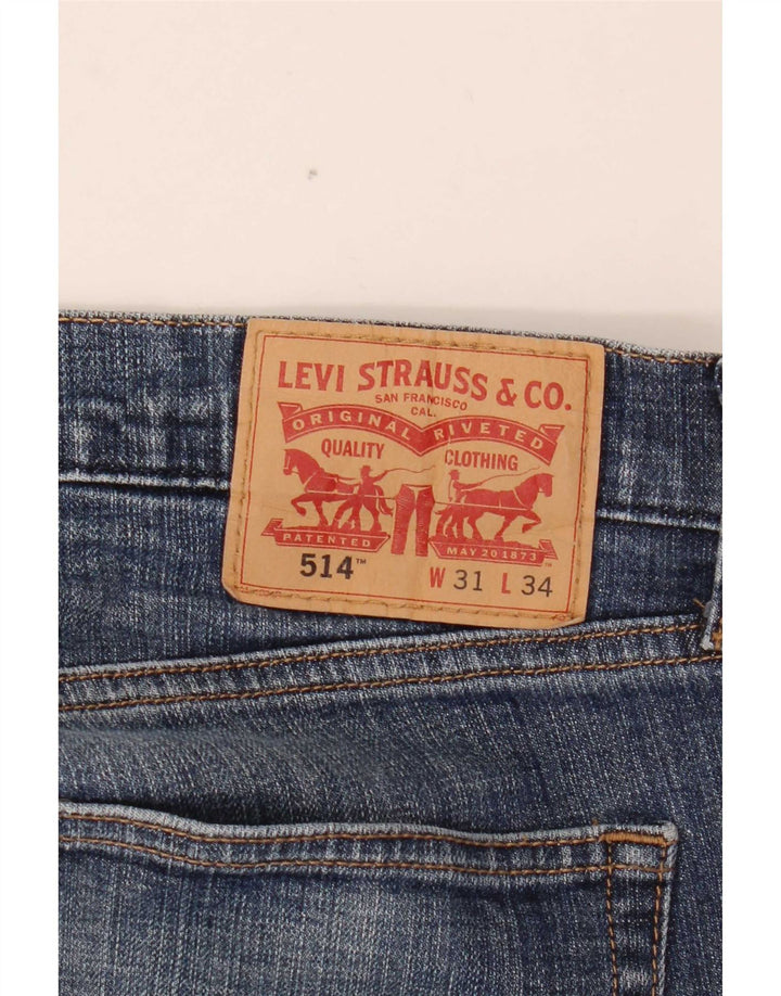 Blugi drepti pentru bărbați Levi's 514 W31 L30 albastru