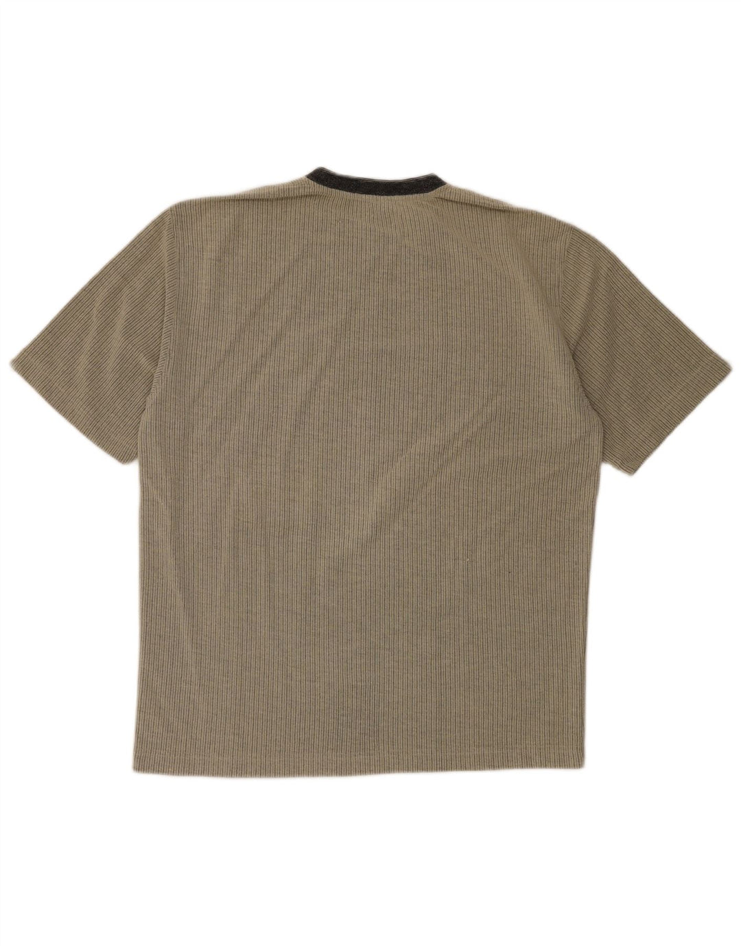 Tessitore Bărbați Tricou Top Large Gri Pinstripe
