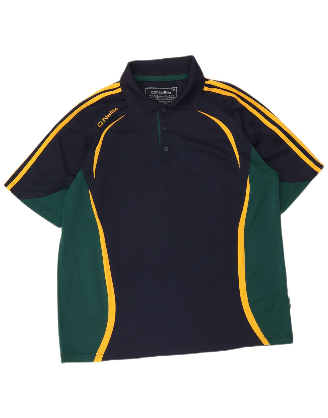 Cămașă polo O'Neills pentru bărbați, XL, albastru bleumarin, poliester color bloc