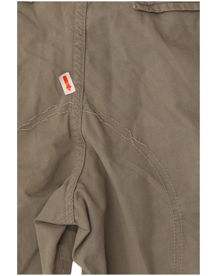Pantaloni scurti cargo Jack & Jones pentru bărbați mici W29 bumbac kaki