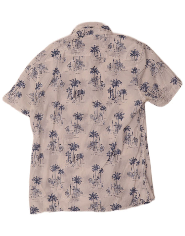 Cămașă cu croială clasică pentru bărbați French Connection, bumbac alb mediu