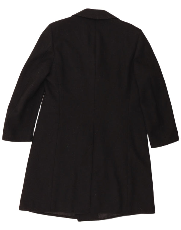 Palton dublu pentru bărbați vintage IT 54 2XL Lână neagră