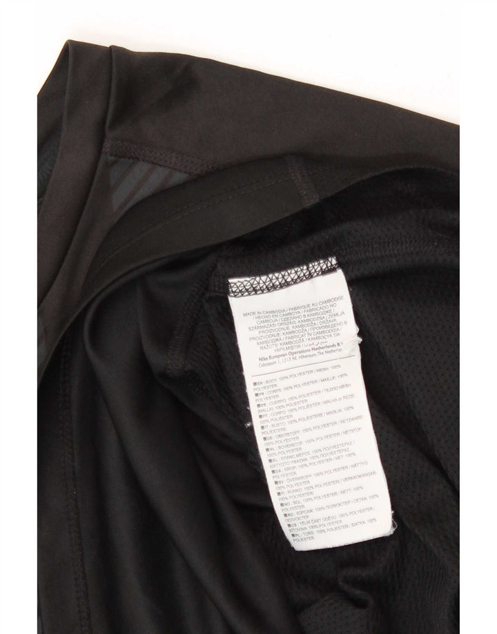 Tricou grafic Nike Berlin pentru bărbați Top mare, negru, poliester