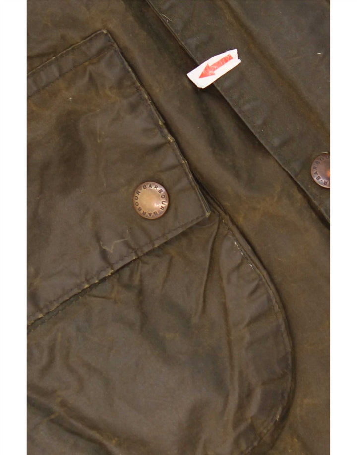 Jachetă Barbour Gamefair pentru bărbați din bumbac cerat Mărimea 38 Mic Kaki