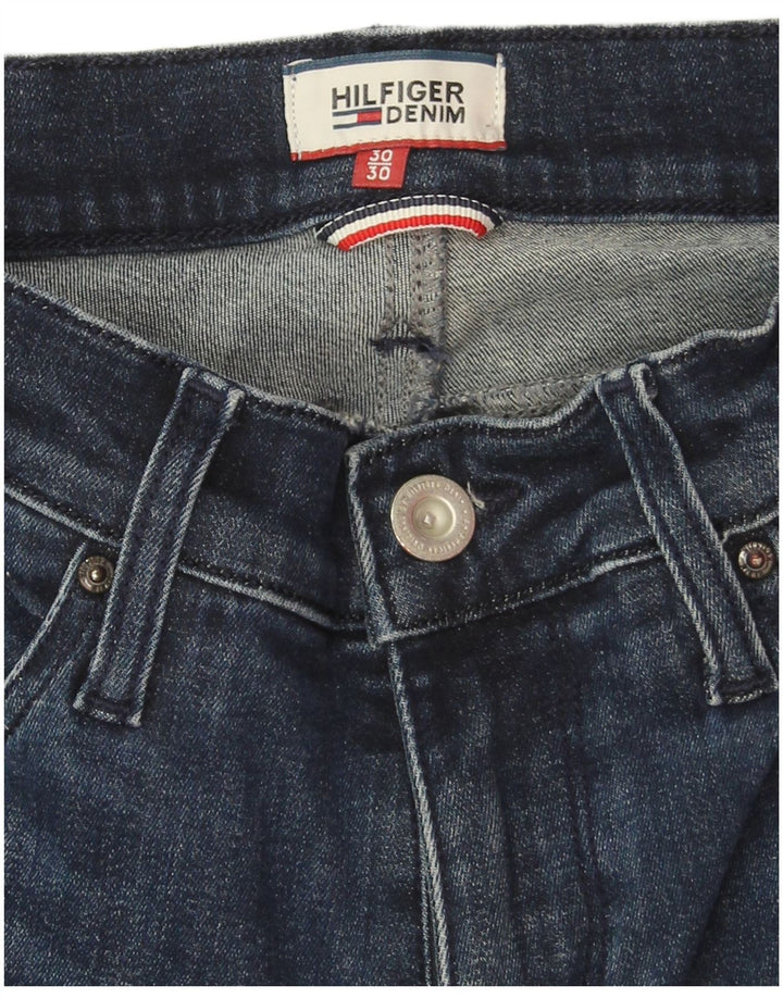 Blugi evazați pentru femei Tommy Hilfiger W30 L30 bumbac bleumarin