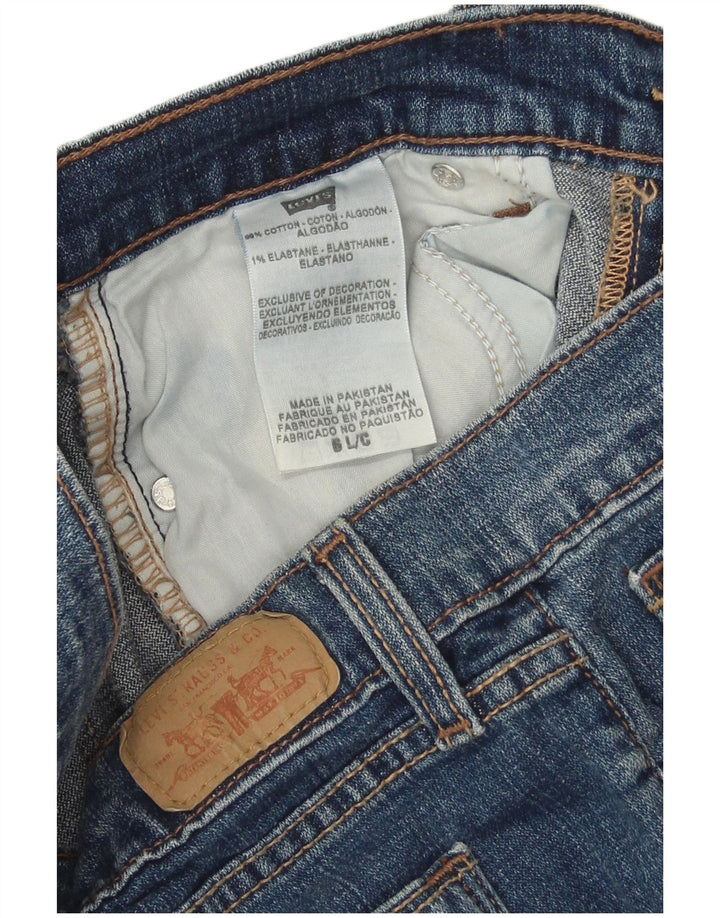 Blugi Levi's pentru femei 515 Bootcut US 6 Medium W32 L32 Blue Bumbac