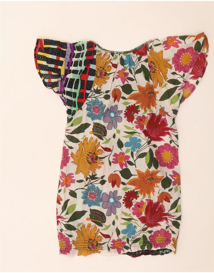 Bluză cu paragate pentru femei Alvce Designs Top UK 10 mic, multicolor, floral