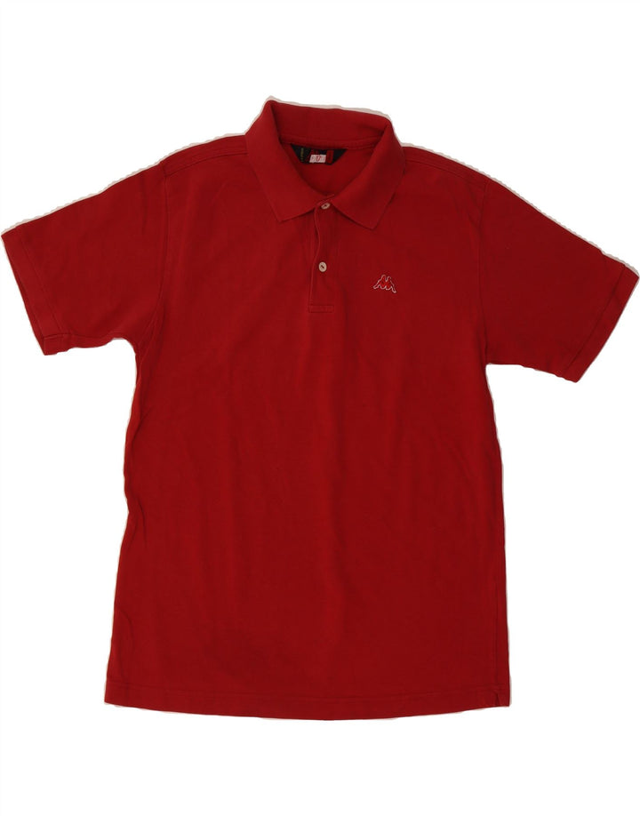 KAPPA Mens Polo Shirt Large Red Cotton Vintage Kappa and Second-Hand Kappa from Messina Hembry 