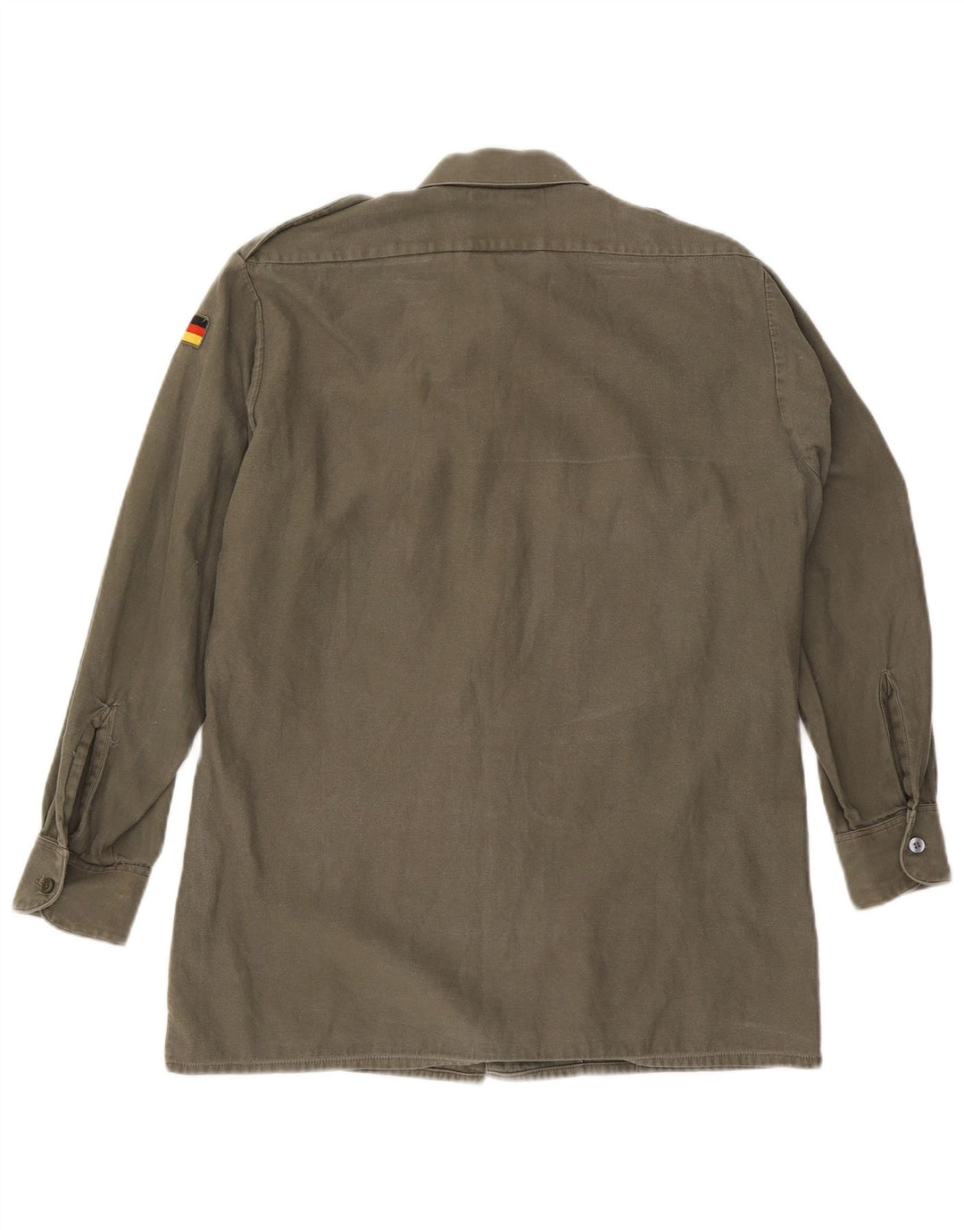 Cămașă militară vintage pentru bărbați Mărimea 39/40 Medium Kaki
