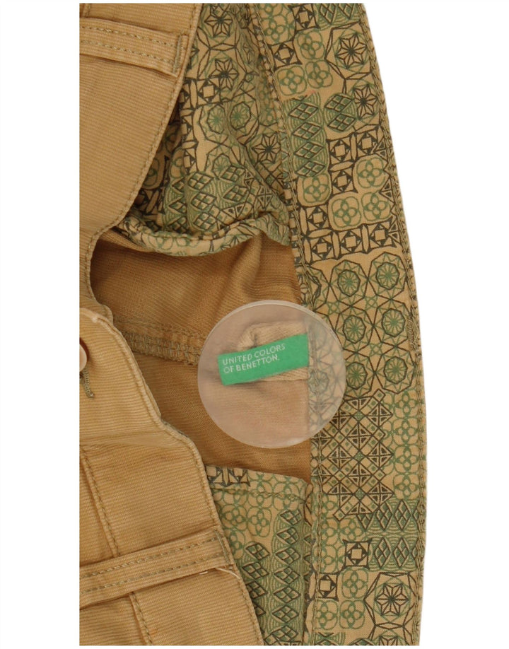 Pantaloni cargo drepti pentru bărbați Benetton W36 L31 bej