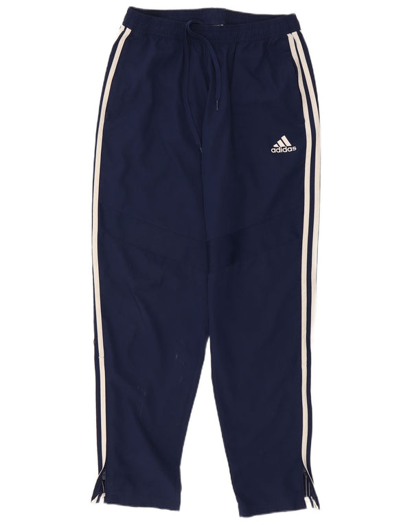 Pantaloni de trening Adidas pentru bărbați, mari, albastru, poliester