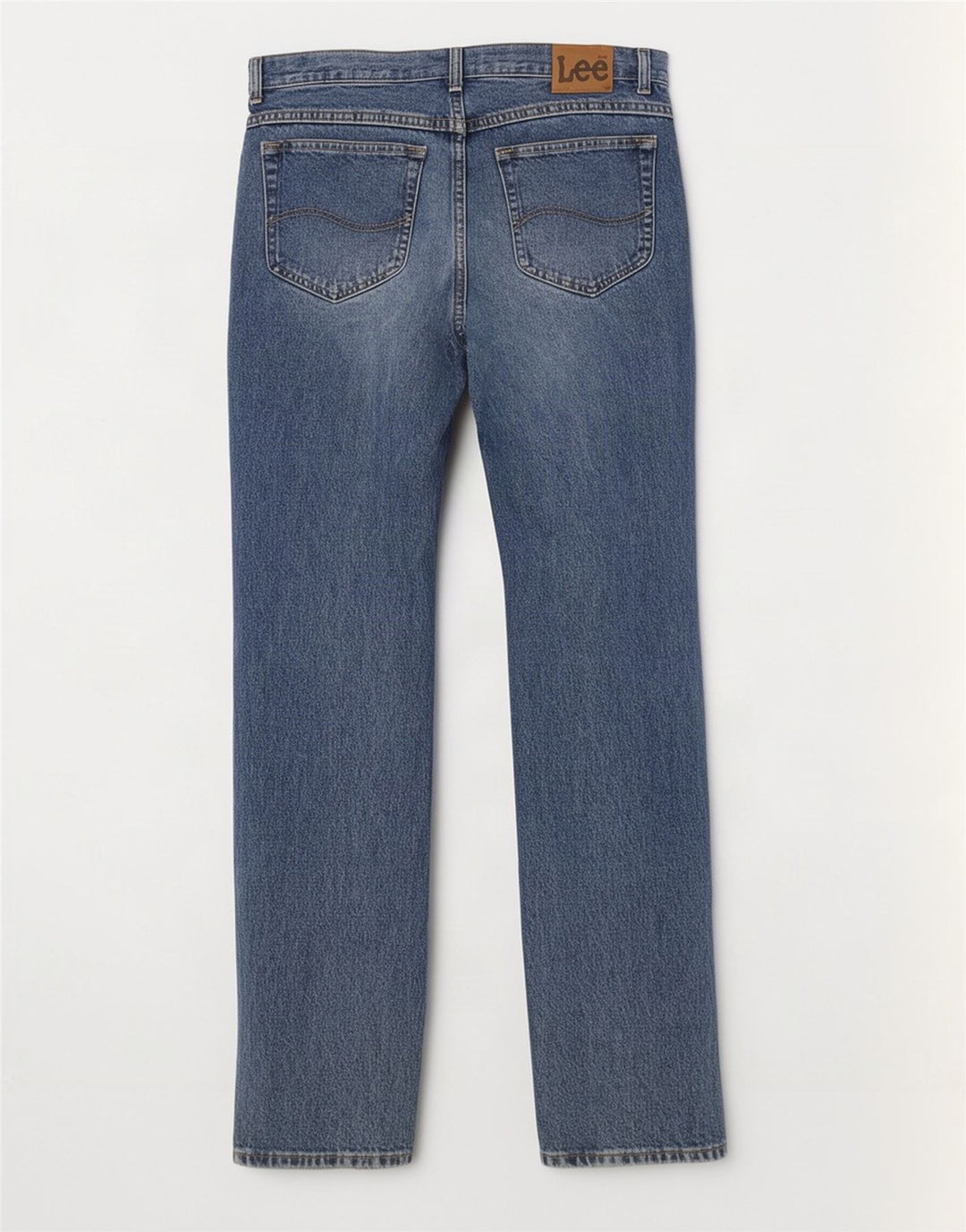 Blugi drepti pentru bărbați Lee W32 L34 albaștri