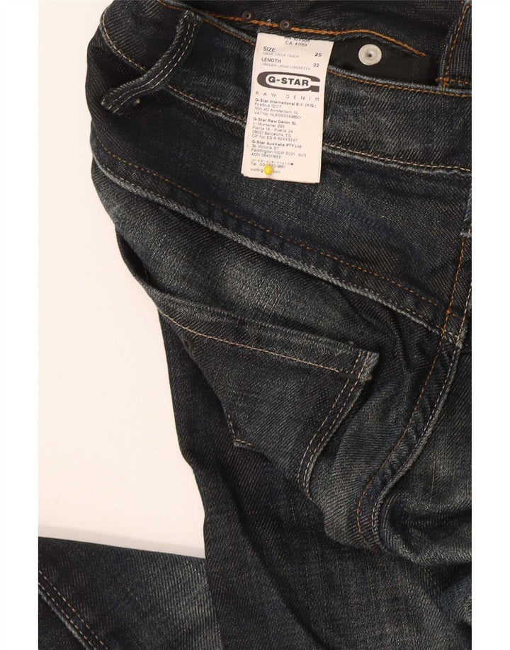 Blugi G-Star pentru femei Bootcut W25 L29 din bumbac colorblock bleumarin