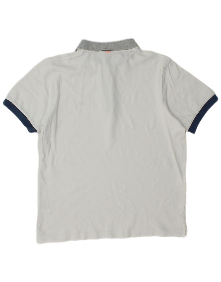 Sun68 Tricou Polo Rugby Băieți 13-14 Ani Bumbac Alb Mediu