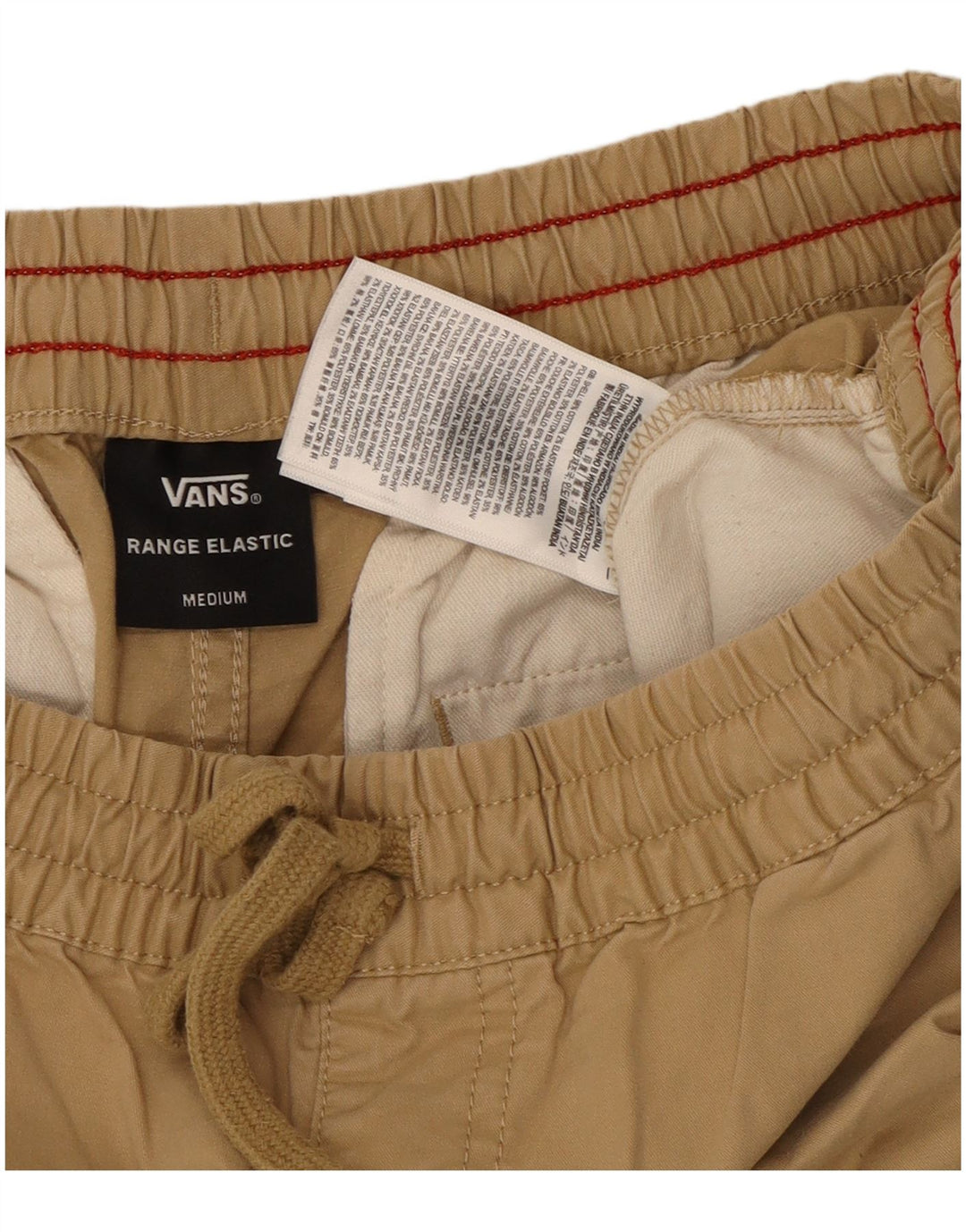 Pantaloni scurți casual pentru bărbați VANS, mediu W30, bumbac, bej