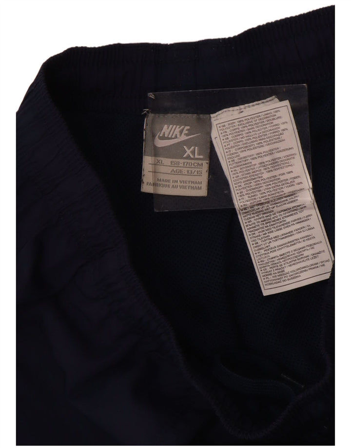 Pantaloni scurți sport Bermude Nike băieți 13-14 ani XL bleumarin Poliester