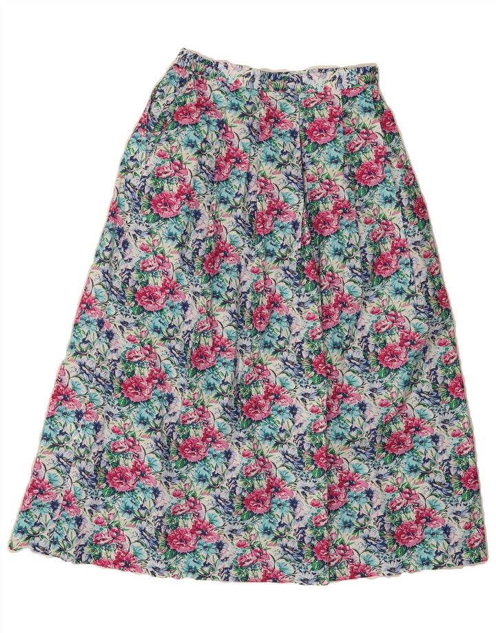 COUNTRY COLLECTION Womens A-Line Skirt UK 12 Medium W28  Multicoloured Vintage Country Collection and Second-Hand Country Collection from Messina Hembry 