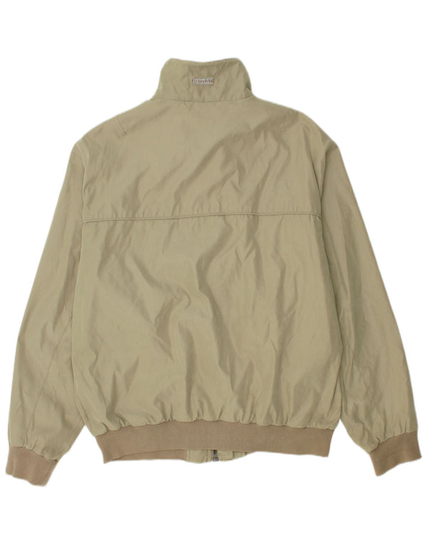 Invicta Bomber Jacket pentru bărbați UK 40 Large Kaki Poliamidă
