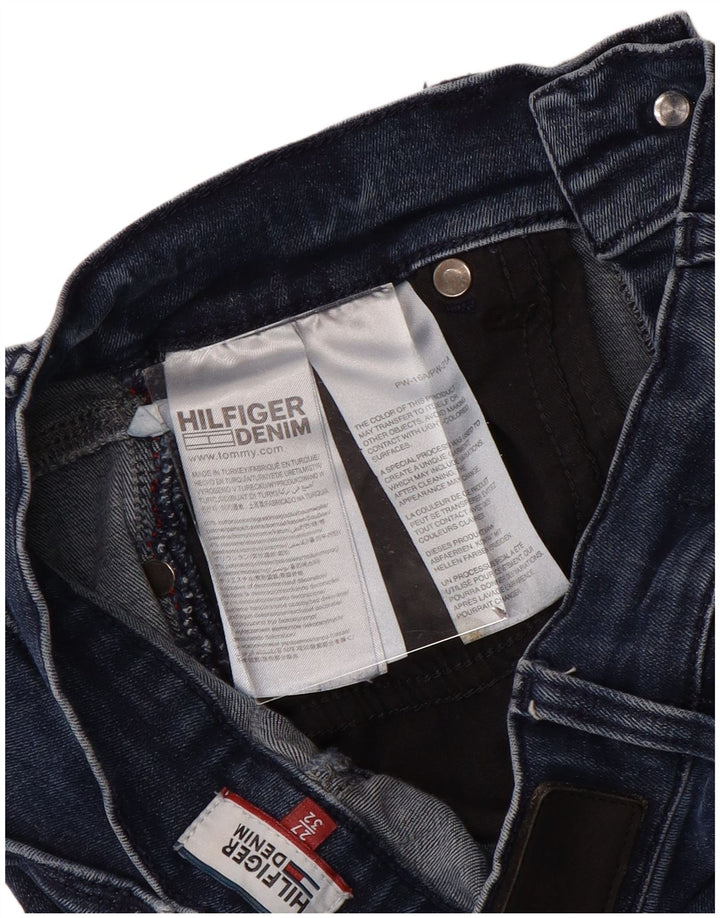 Blugi skinny TOMMY HILFIGER pentru femei cu talie medie W27 L30 bumbac albastru