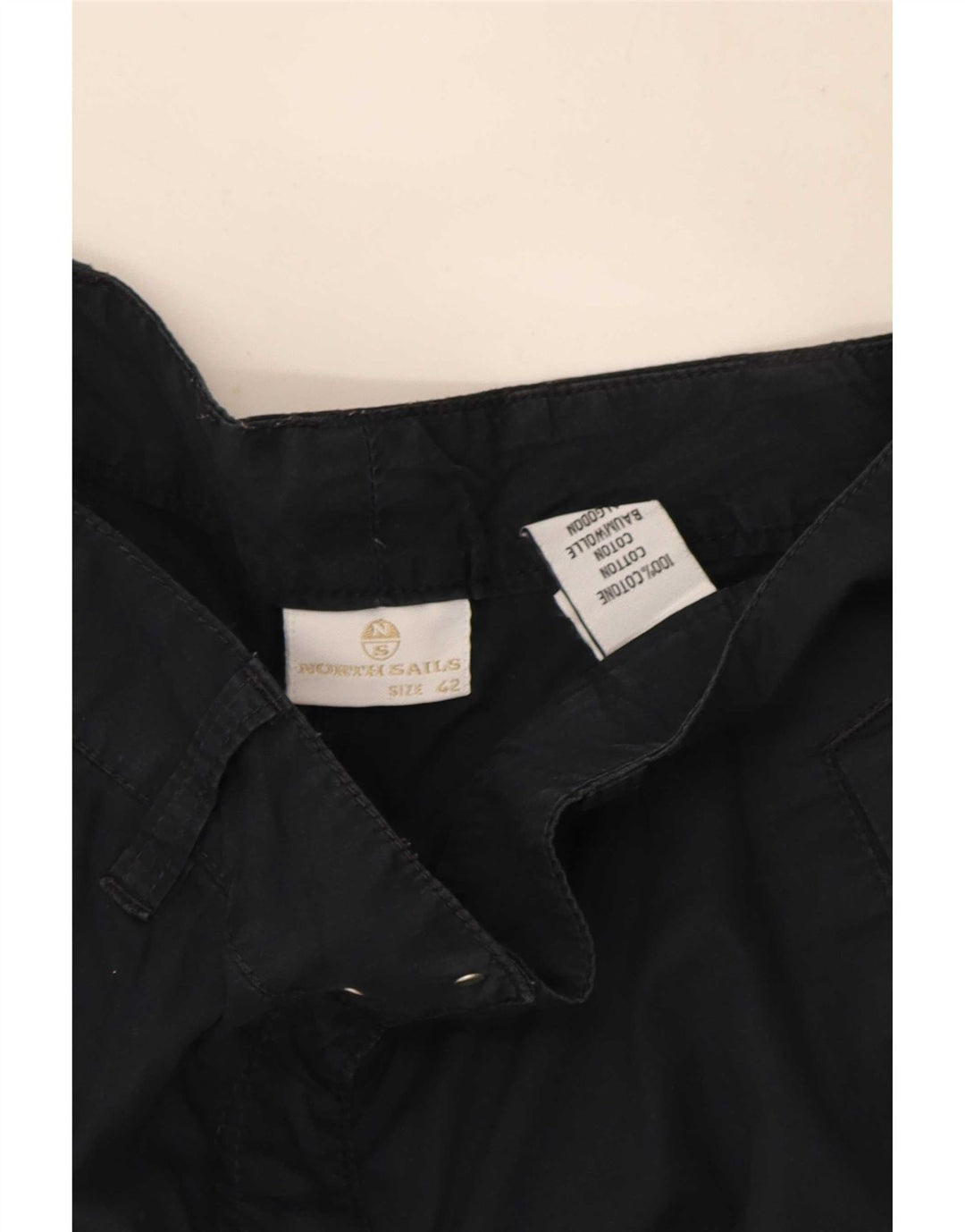 Pantaloni scurți cargo North Sails pentru femei IT 42 Medium W30 Bumbac negru