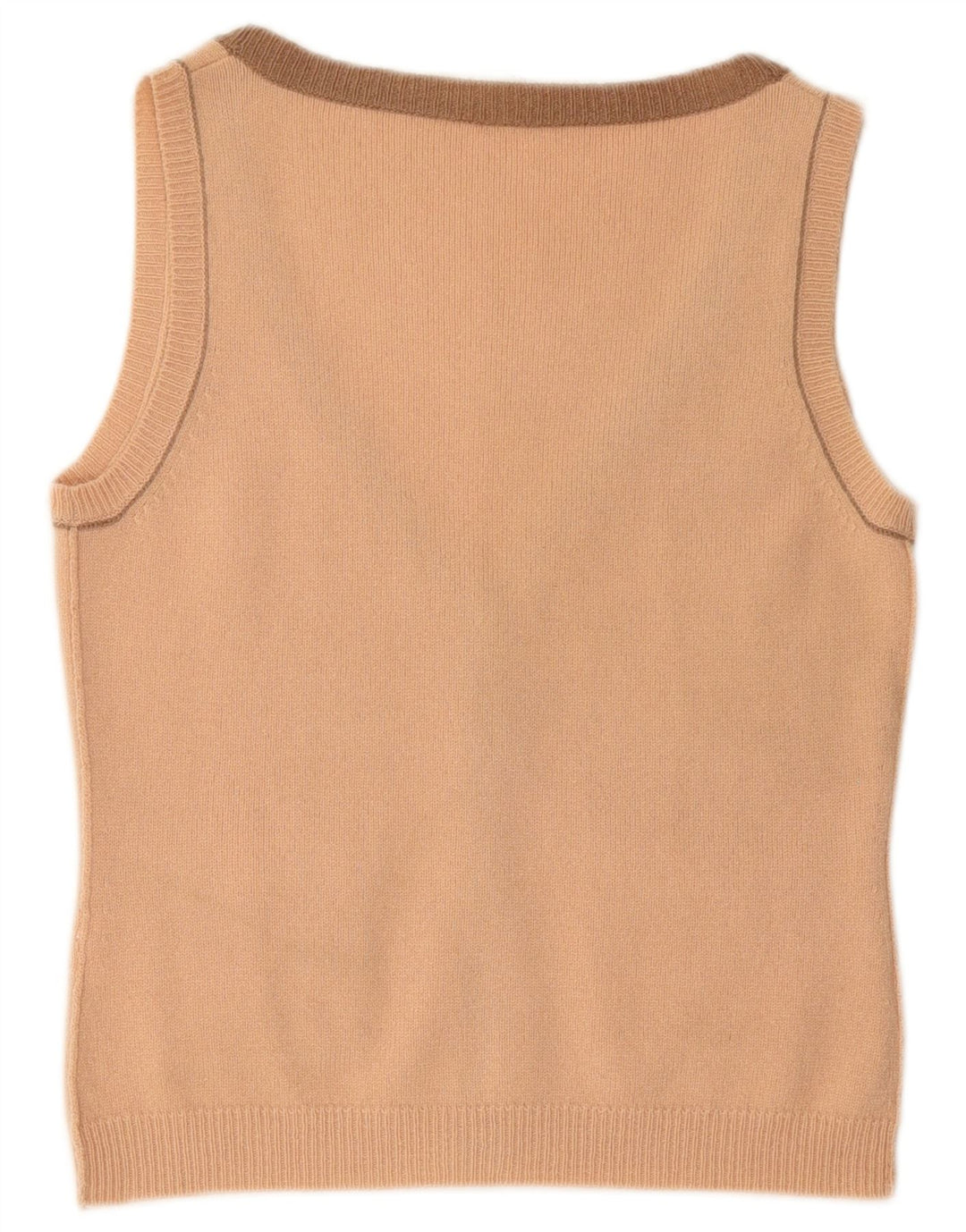 Pulover cardigan fără mâneci pentru femei SCHUMACHER UK 14 mare lână roz