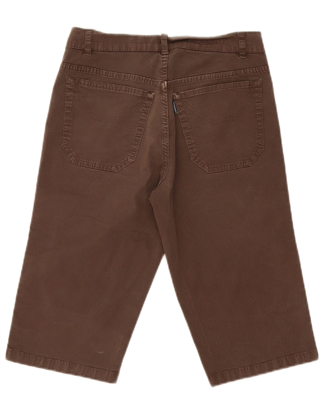 Pantaloni scurți casual pentru femei Jeckerson W30 bumbac maro mediu