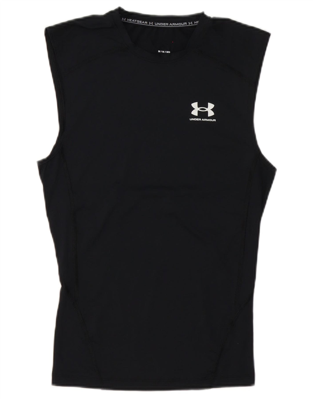 Vest Top pentru bărbați Under Armour Heat Gear UK 12 Medium Black Poliester