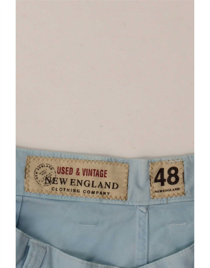 Pantaloni scurți chino vintage pentru bărbați IT 48 Medium W30 Blue
