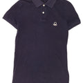Tricou polo pentru bărbați Benetton, bumbac, albastru bleumarin mediu