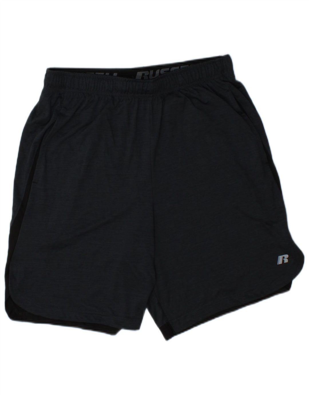 Pantaloni scurți sport Dri-Power pentru bărbați RUSSELL ATHLETIC, gri mediu, bloc de culoare