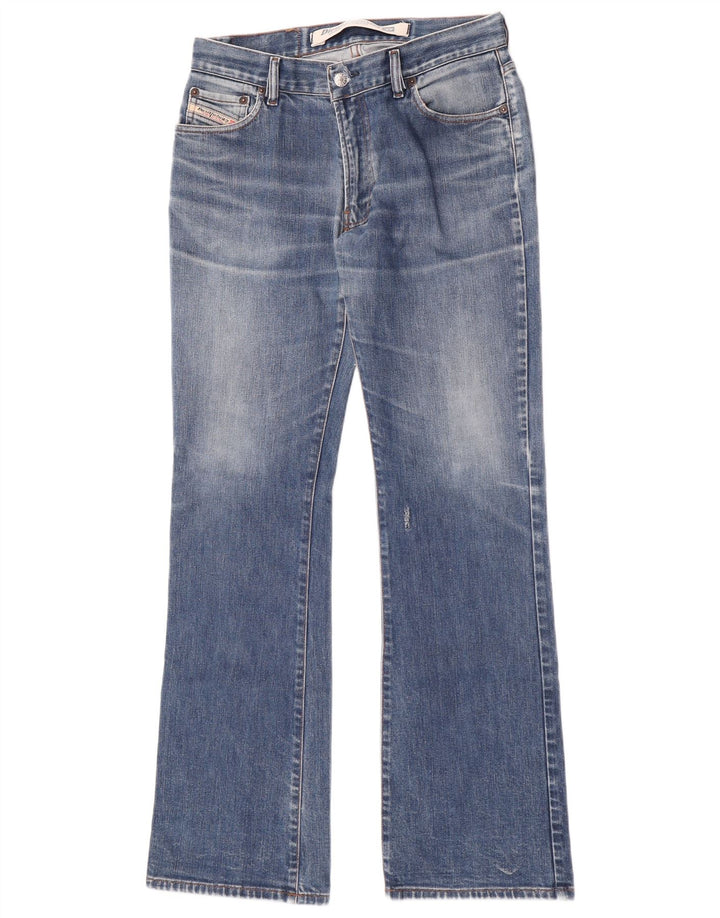 Jeans Bootcut pentru femei Distressed Diesel W31 L33 Bumbac albastru